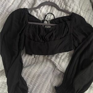 princess polly long sleeve crop